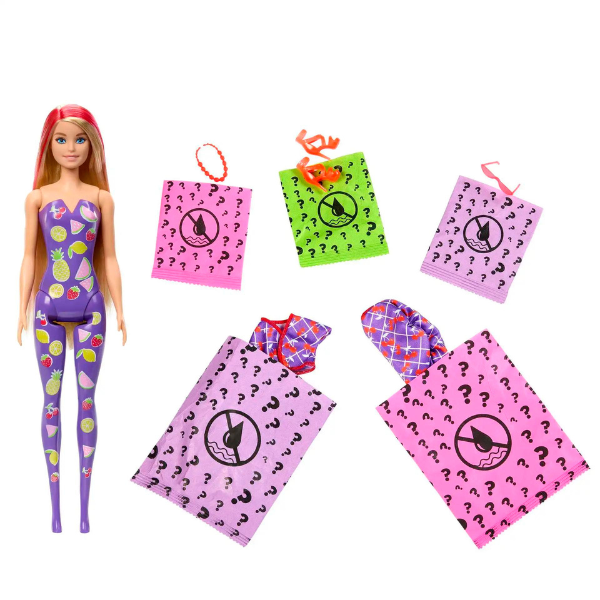 Papusa surpriza Color Reveal, Barbie